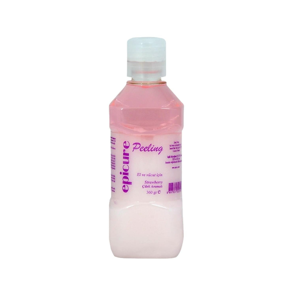 Epicure strawberry exfoliating body scrub, 360g