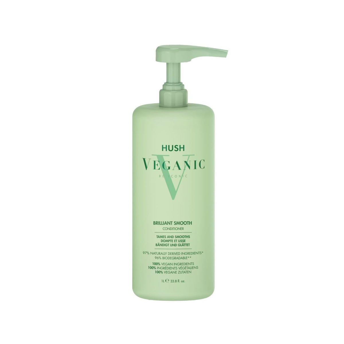 Hush Veganic Brilliant Smooth Frizz Control Conditioner 1000 ml by Beauty Care Bag
