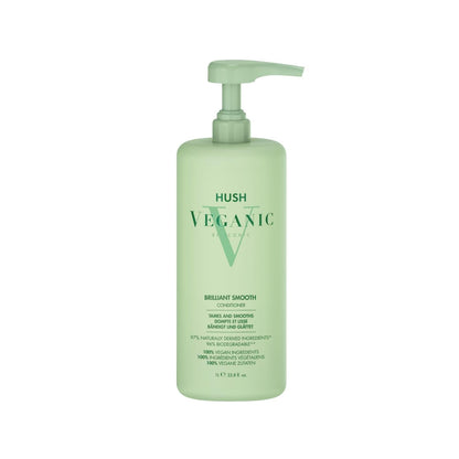 Hush Veganic Brilliant Smooth Frizz Control Conditioner 1000 ml by Beauty Care Bag