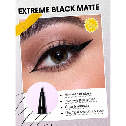 Sheglam Oh So Rich Matte Eyeliner Black for Precise Definition by Beauty Care Bag