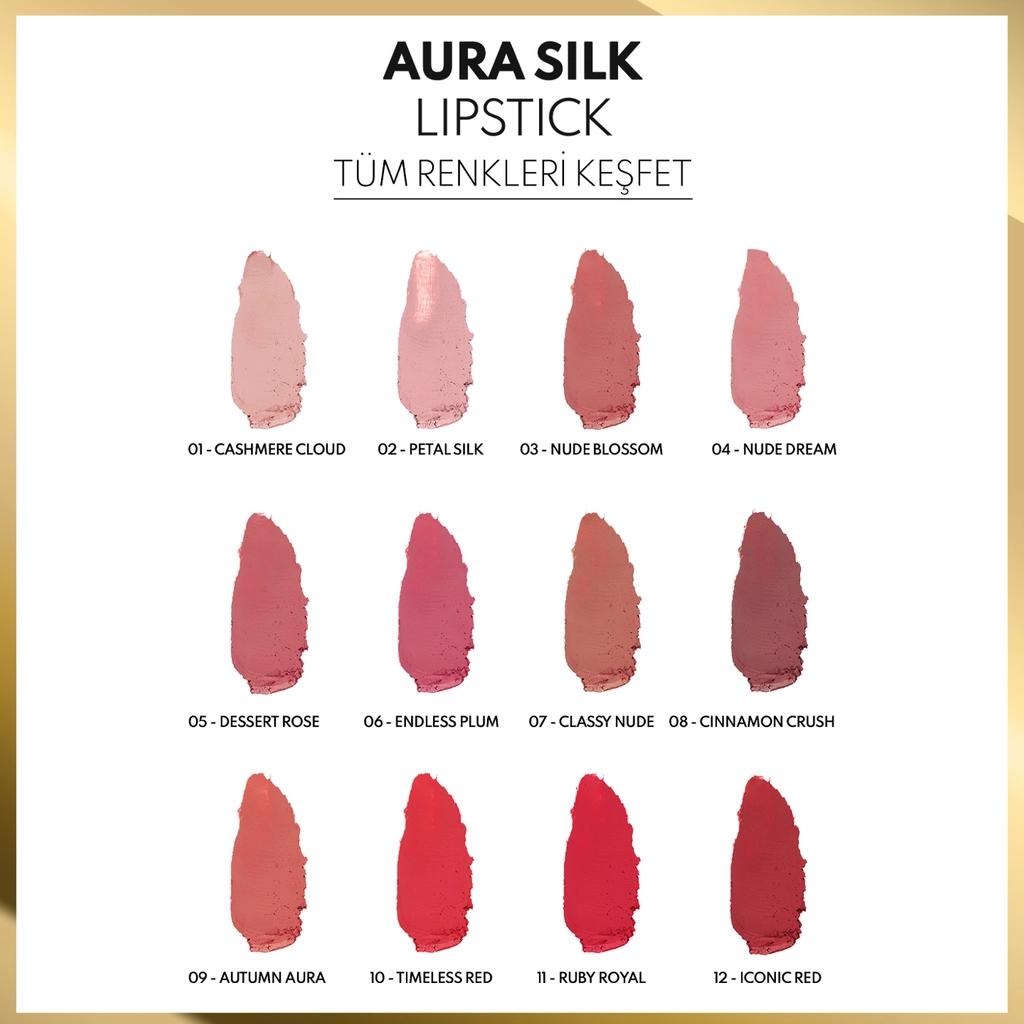Note Cosme Aura Silk Lipstick in 09 Autumn Aura by Beauty Care Bag