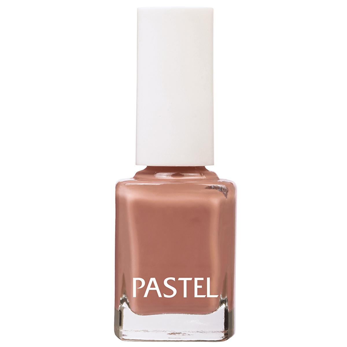 Pastel vegan nail polish with thick flat brush, 13 ml