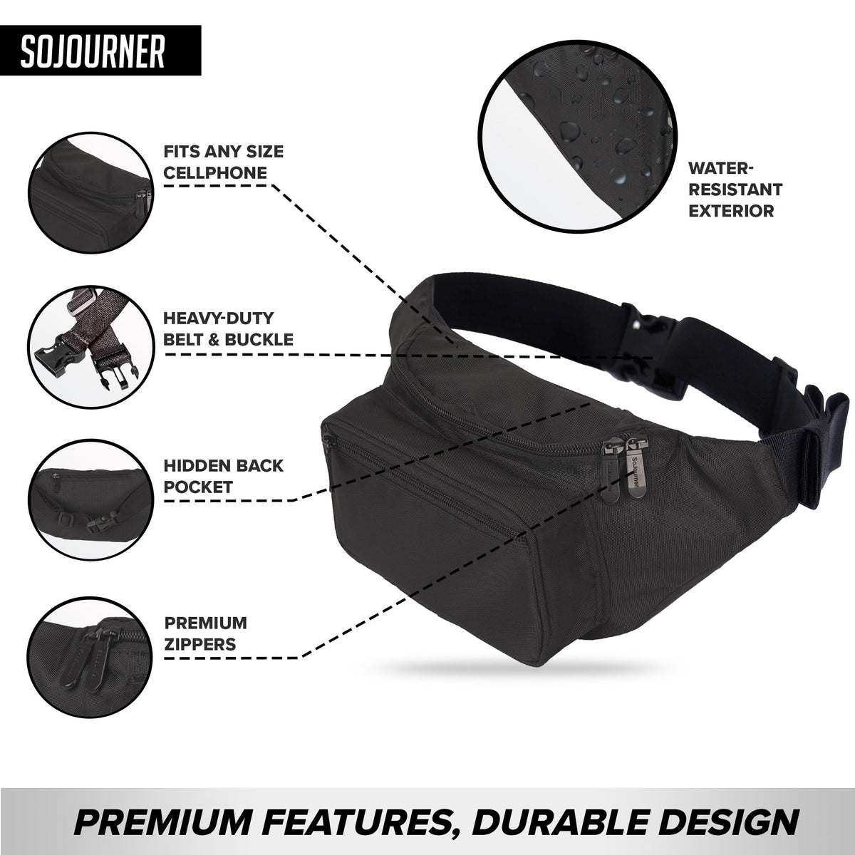 Fanny Pack (Solids) by SoJourner