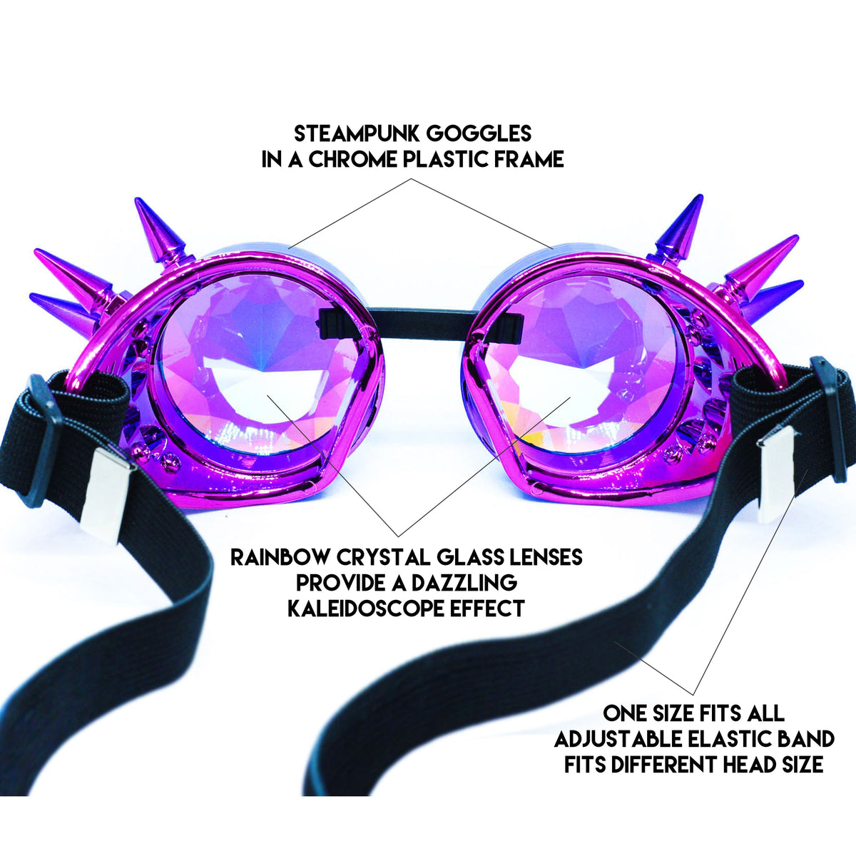 Steampunk Goggles and Kaleidoscope Glasses by SoJourner