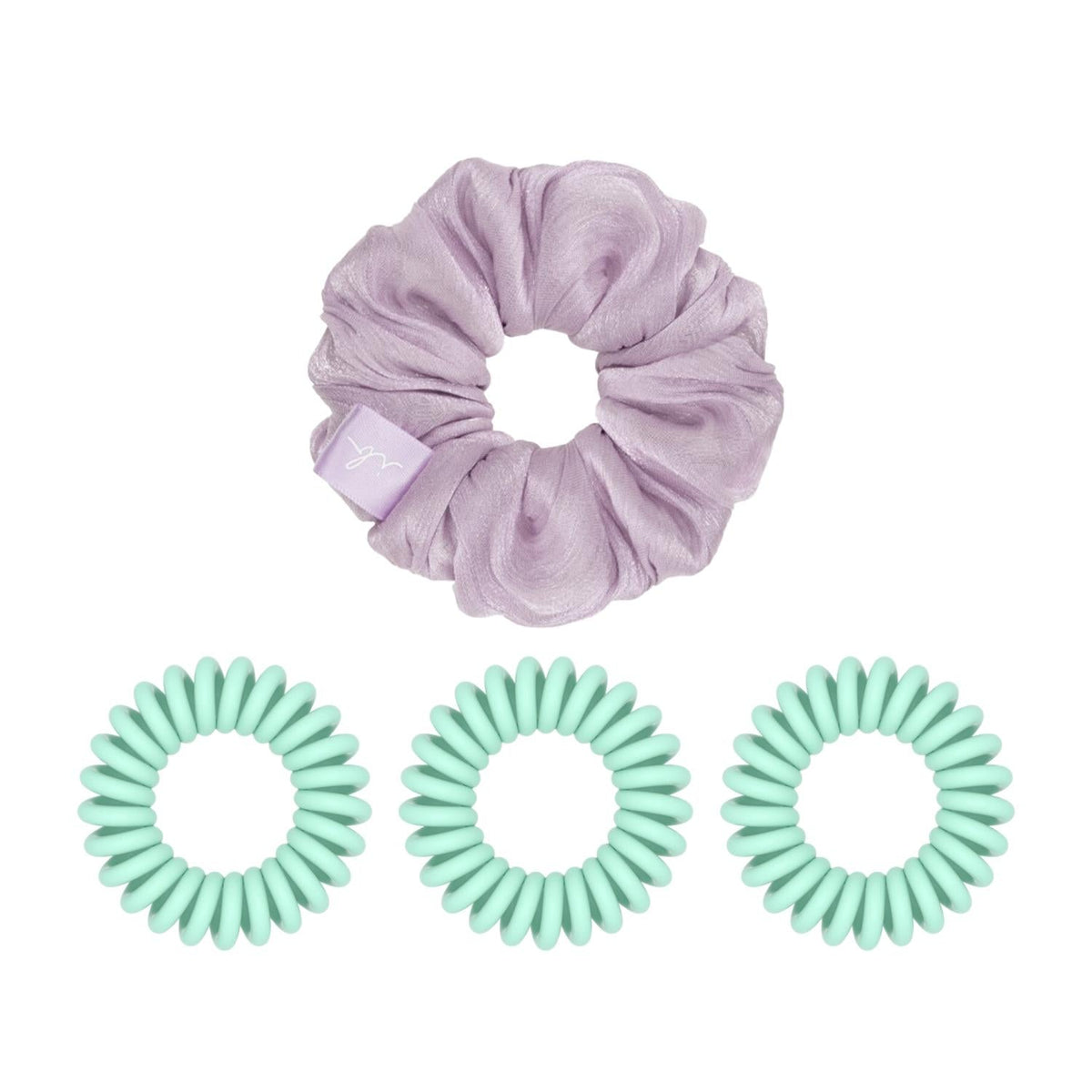 Invisibobble Easter My Little Bunny Hair Accessories Set of 4 - Stylish & Functional Hair Ties for Easter Celebrations by Beauty Care Bag