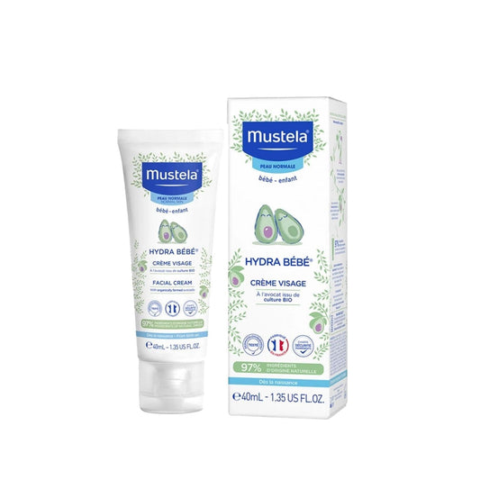 Mustela Hydra Bebe Organic Avocado Baby Face Cream 40 ml by Beauty Care Bag