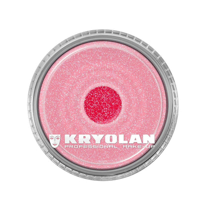 Kryolan Polyester Glimmer Fine Pastel Red Glitter 4g by Beauty Care Bag