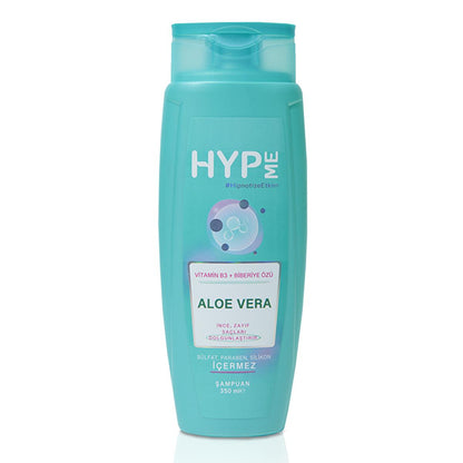 Hyp Me sulfate-free volumizing shampoo with aloe vera, 11.83 fl oz