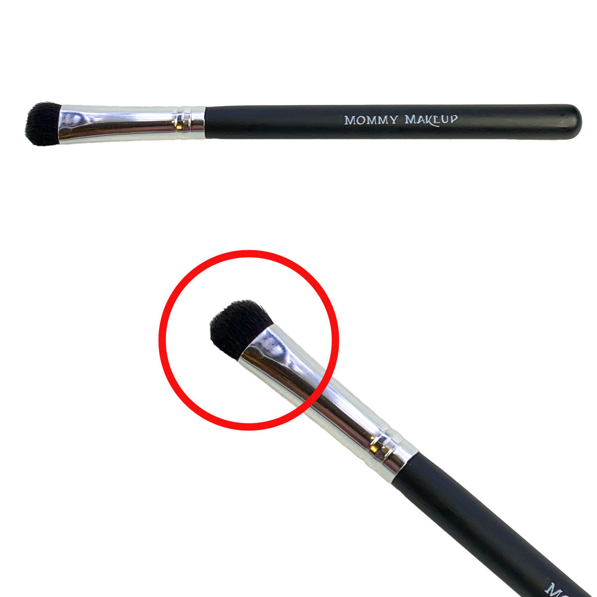 Wide flat deluxe eyeshadow brush