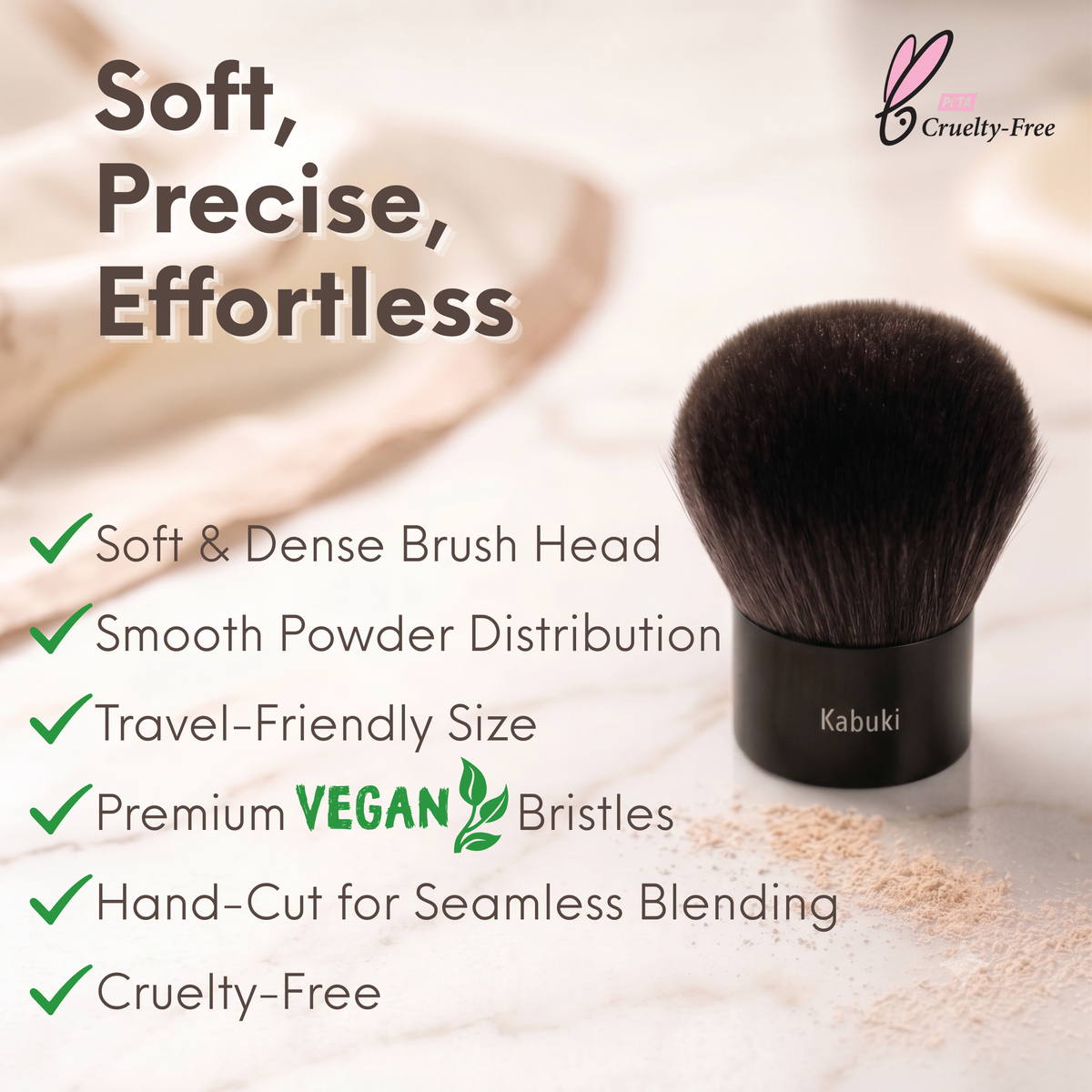 Kabuki brush – view 3