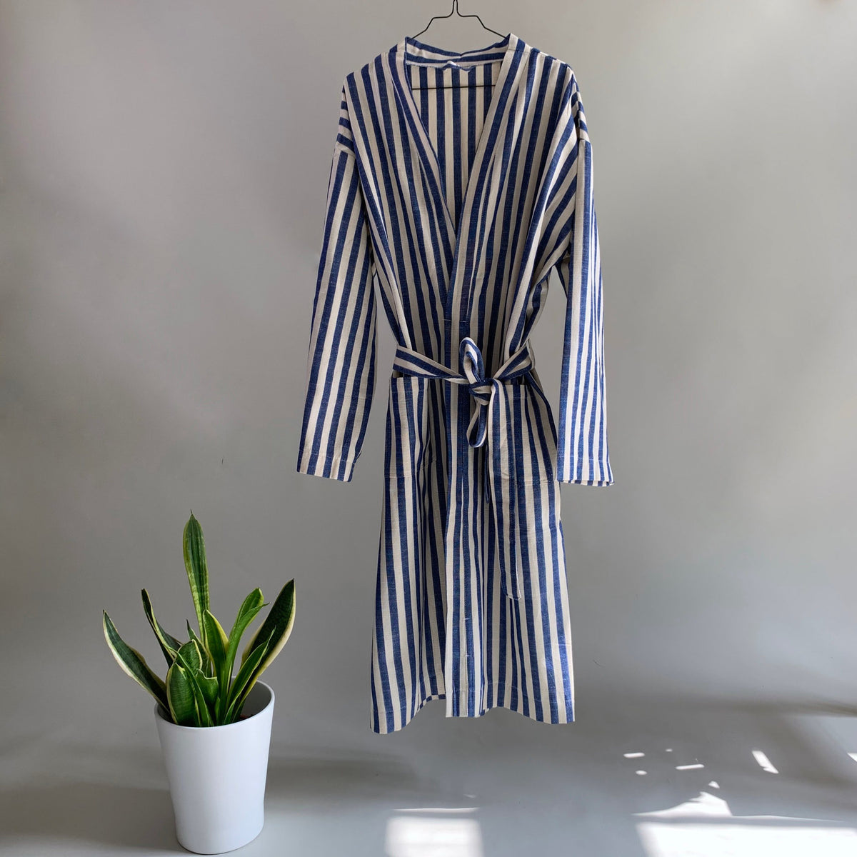 Handwoven Bathrobe Ole | Blue by Blue Helios