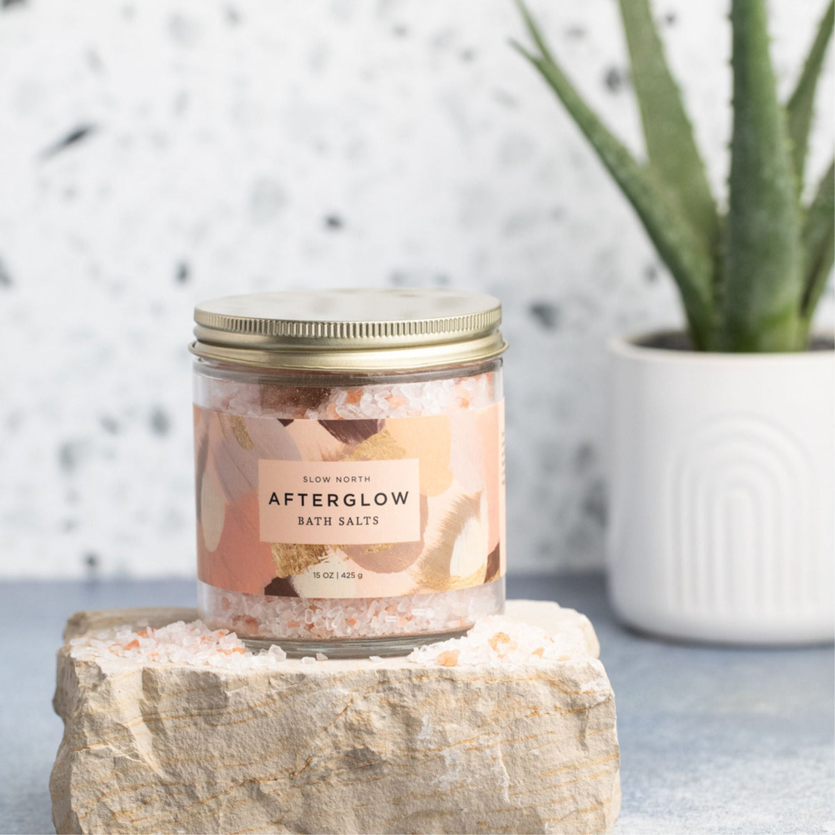 Afterglow Bath Salts - 15 oz Jar by Slow North