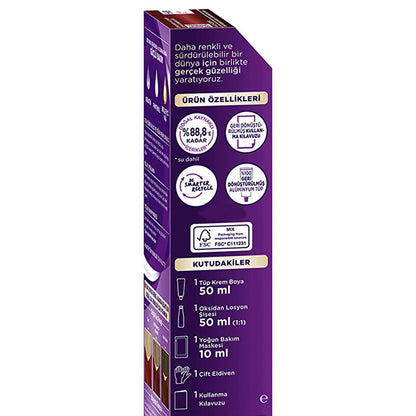 Palette Hair Dye - Vibrant, Nourishing, and Long-Lasting Color for Intense Shine by Beauty Care Bag