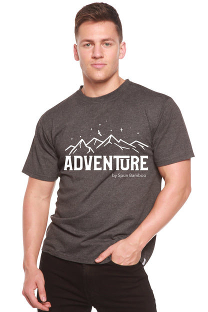 Adventure men's bamboo graphic T-shirt – view 4