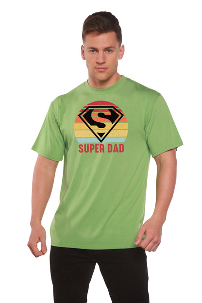 Super Dad men's bamboo graphic T-shirt – view 7