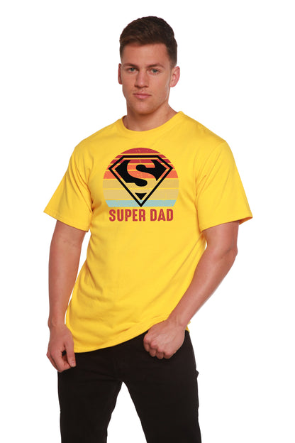 Super Dad men's bamboo graphic T-shirt – view 8