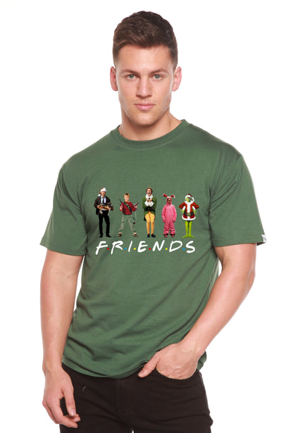Funny Christmas Movies men's bamboo T-shirt – view 7