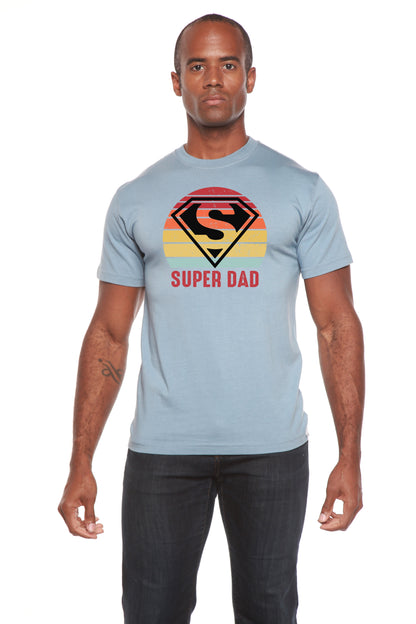 Super Dad men's bamboo graphic T-shirt – view 12