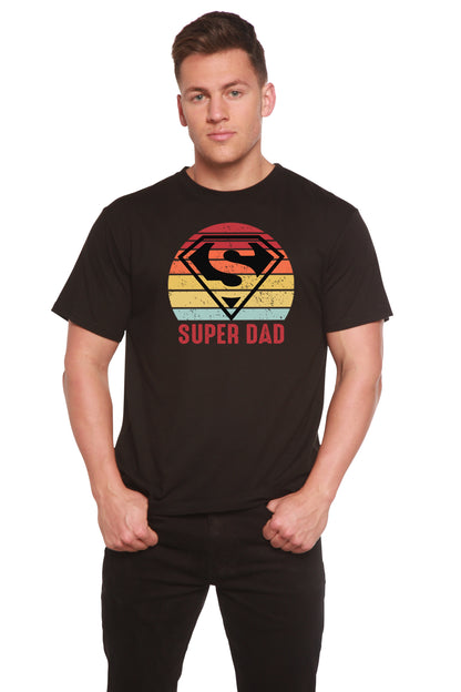 Super Dad men's bamboo graphic T-shirt – view 4
