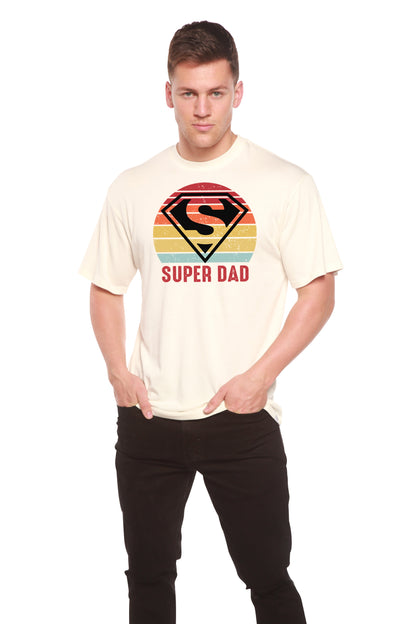 Super Dad men's bamboo graphic T-shirt – view 10