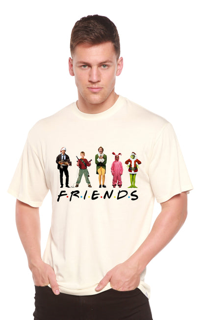 Funny Christmas Movies men's bamboo T-shirt – view 3