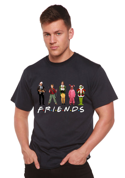 Funny Christmas Movies men's bamboo T-shirt – view 6