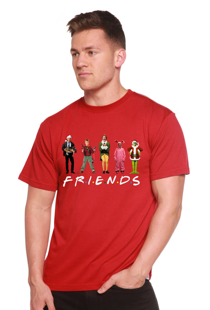 Funny Christmas Movies men's printed T-shirt in bamboo viscose