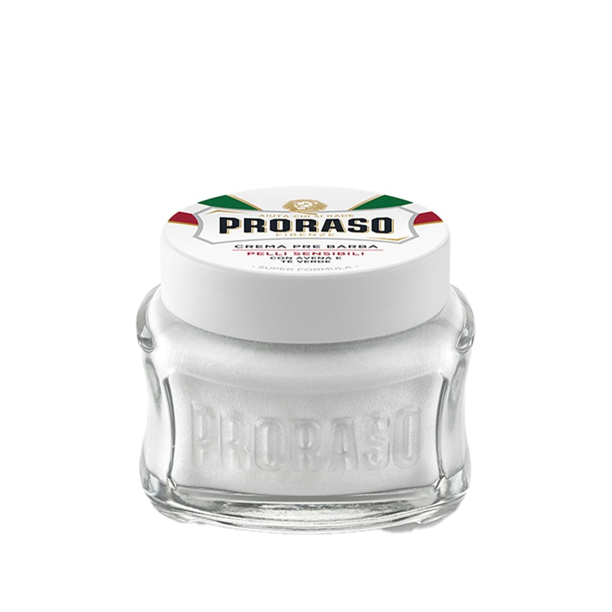 Proraso pre-shave cream with green tea and oat extract, 3.38 fl oz