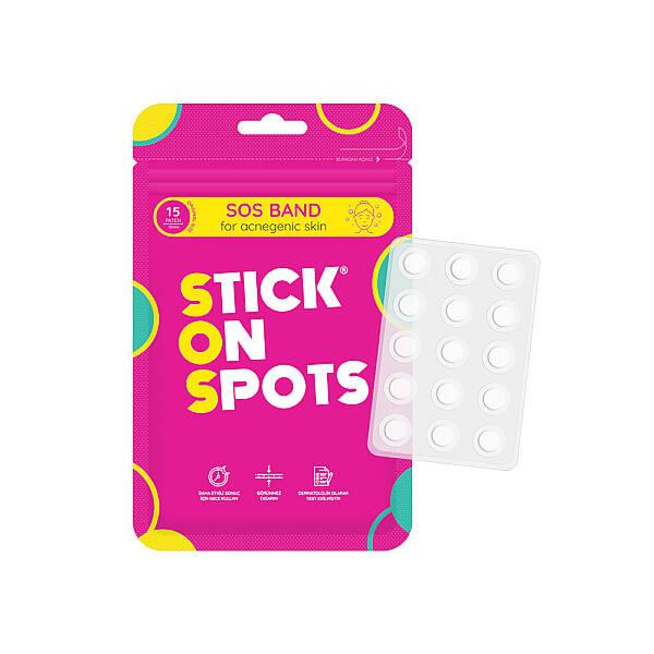 Stick On Spots SOS Band for Blemish-Prone Skin 15 Count by Beauty Care Bag