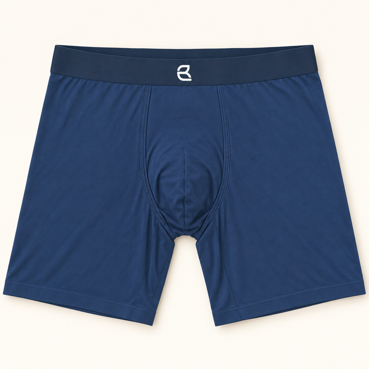 Men’s Seamless Anti-Chafe Long Boxer Brief by Breevar