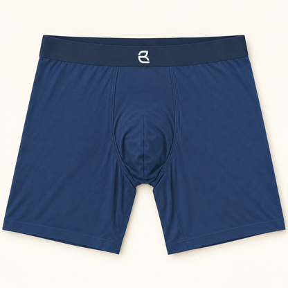 Men’s Seamless Anti-Chafe Long Boxer Brief by Breevar