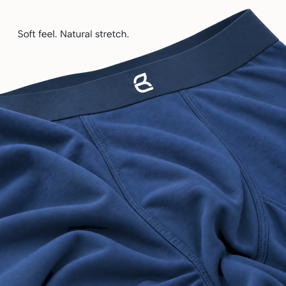 Men’s Seamless Anti-Chafe Long Boxer Brief by Breevar