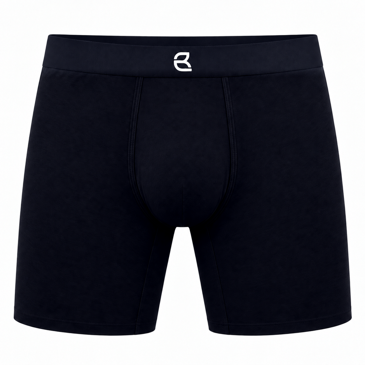 Men’s Seamless Anti-Chafe Long Boxer Brief by Breevar