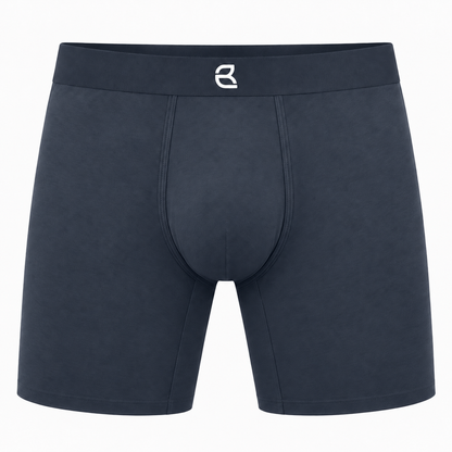 Men’s Seamless Anti-Chafe Long Boxer Brief by Breevar
