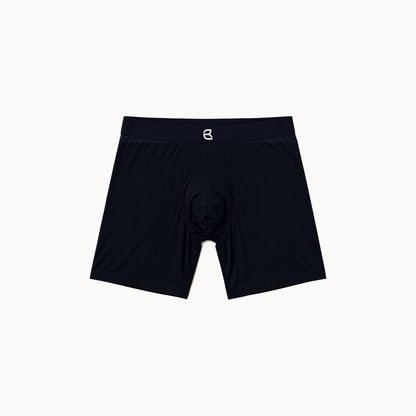Men’s Seamless Anti-Chafe Long Boxer Brief by Breevar