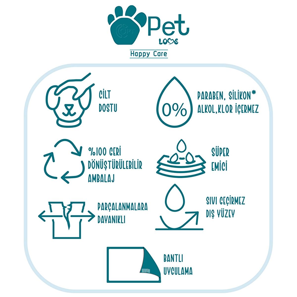 Pet Love Pet Training Pads for Dogs - Absorbent, Leak-Proof, Hygienic Pet Care Accessories by Beauty Care Bag
