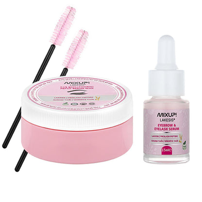 Mixup Lakesis eyebrow and eyelash serum set