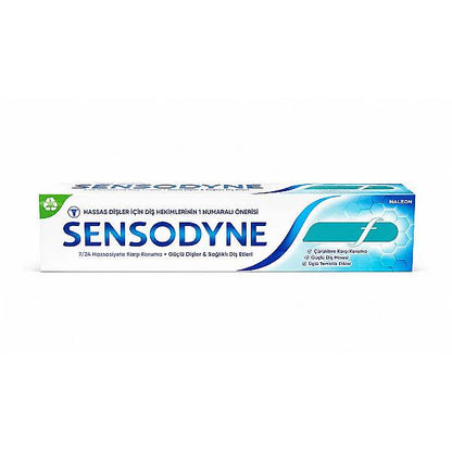 Sensodyne F Fluoride Toothpaste for Sensitive Teeth 100ml by Beauty Care Bag