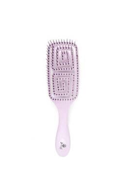 Nascita Pro Vegan Detangling Hair Brush - Lila Color, Ergonomic Design for Gentle Hair Care by Beauty Care Bag