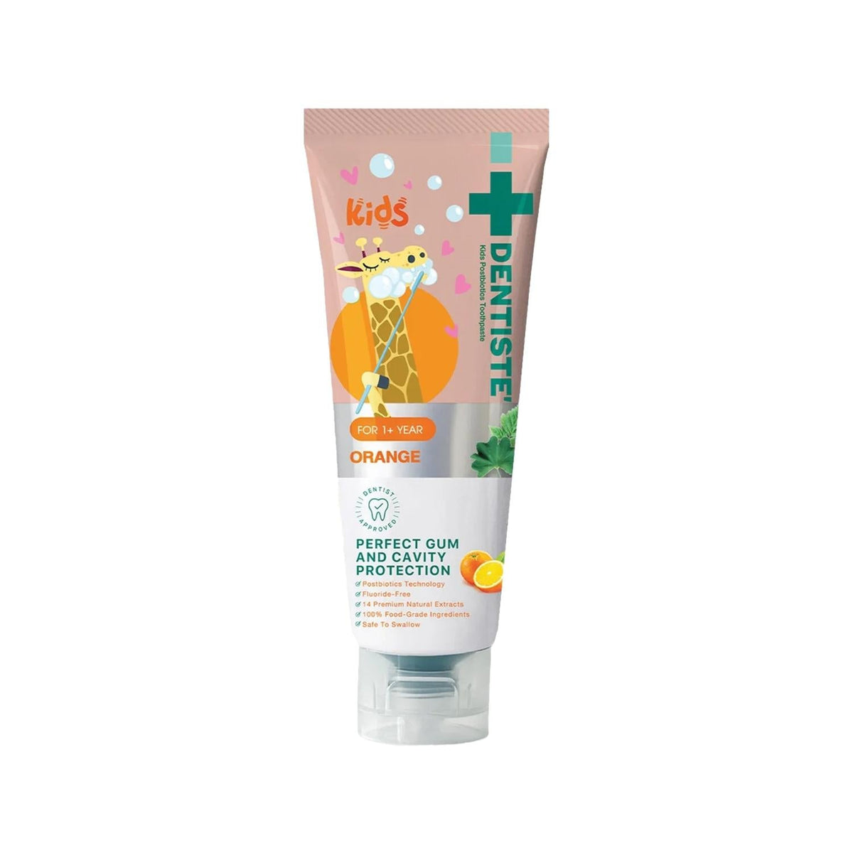 Dentiste Junior orange flavored kids toothpaste, 60g