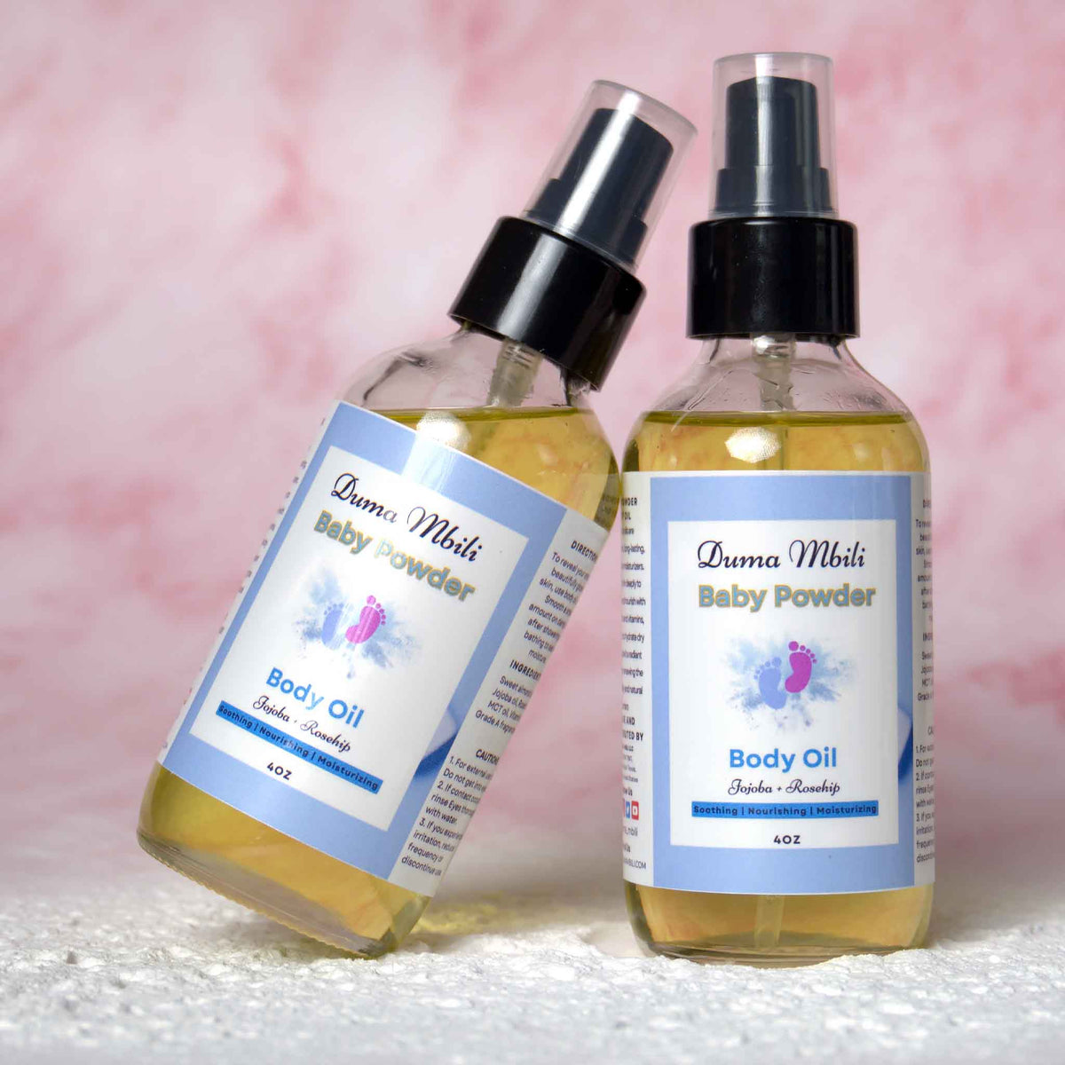 Baby powder body oil – view 2