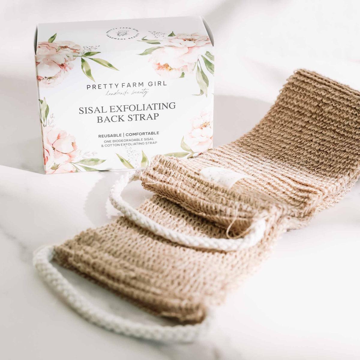 Sisal Back Exfoliating Strap by Pretty farm girl