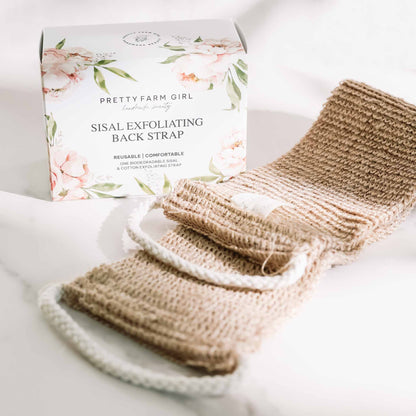 Sisal Back Exfoliating Strap by Pretty farm girl
