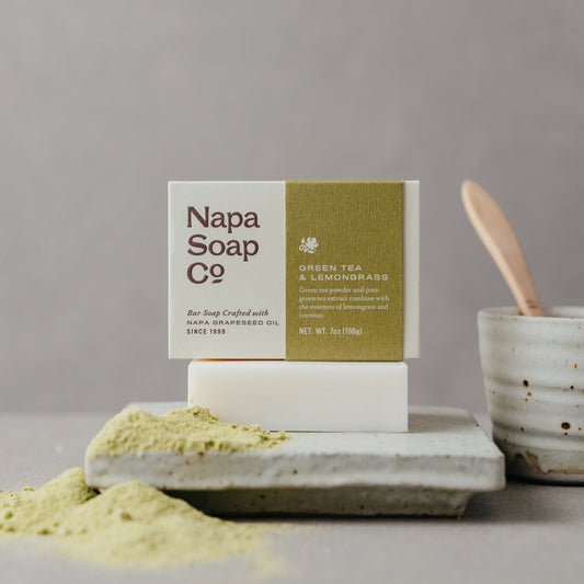 Bar Soap - Green Tea & Lemongrass by Napa Soap Company