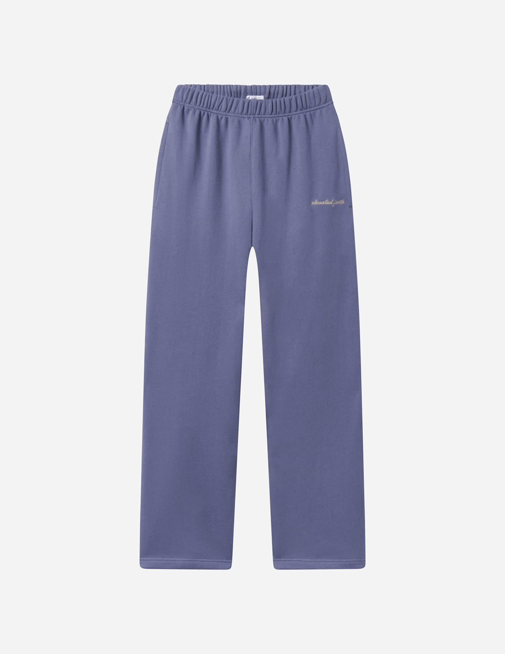 Basics Plum Wide Leg Sweatpant by Elevated Faith