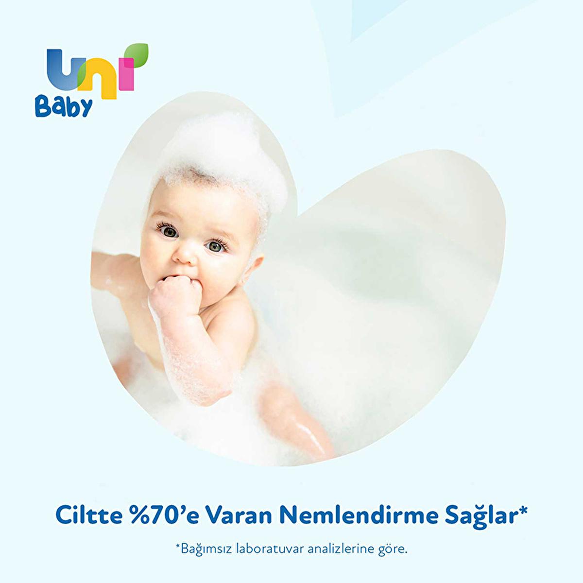Uni Baby Natural Hypoallergenic Baby Shampoo & Body Wash - Gentle, Moisturizing, Dermatologically Tested - 23.69 fl oz by Beauty Care Bag