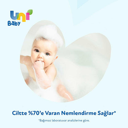 Uni Baby Natural Hypoallergenic Baby Shampoo & Body Wash - Gentle, Moisturizing, Dermatologically Tested - 23.69 fl oz by Beauty Care Bag