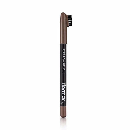 Flormar Natural Eyebrow Pencil: Define & Shape Brows with Flormar Brow Definer, Easy Application, Brush Included by Beauty Care Bag