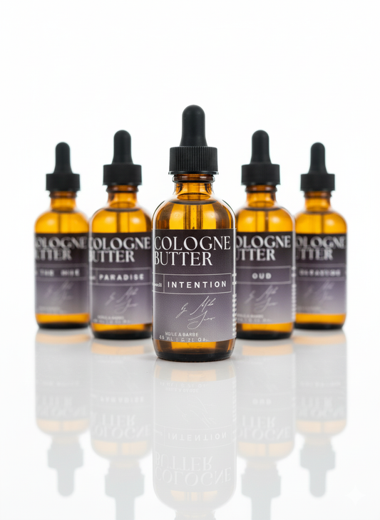 BEARD and HAIR OIL – Nourishing Oil for Beard Growth & Hair Care | Argan, Jojoba & Jamaican Black Castor Oil | Soft, Smooth & Shine Boost | Cologne Butter by CB
