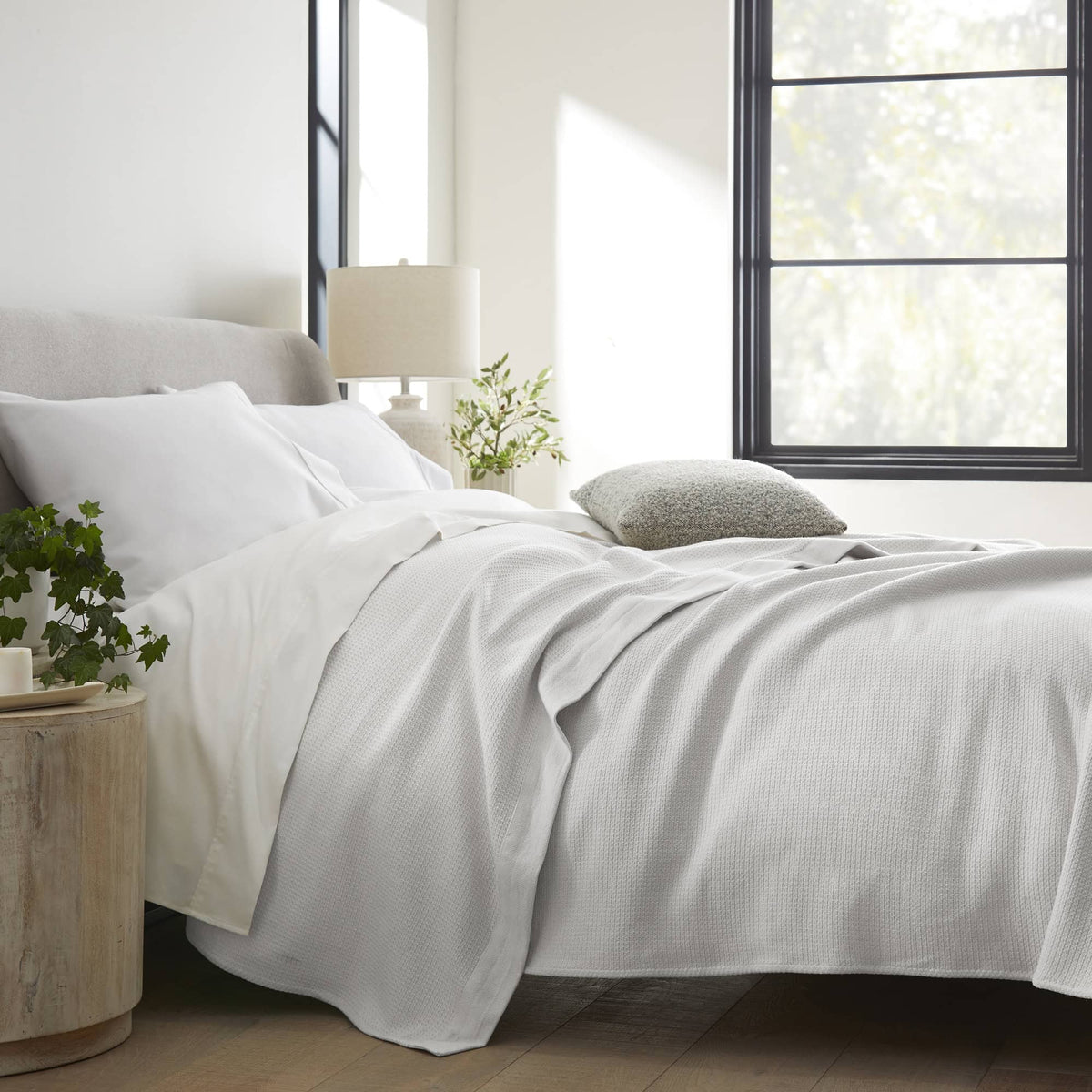 Organic Woven Blanket by Whisper Organics
